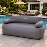 KingCamp Inflatable 2 Seater Outdoor Sofa with Foot Pump