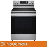 LG 30 in. 6.3 cu ft. Stainless Steel Freestanding Range with ProBake Convection and AirFry
