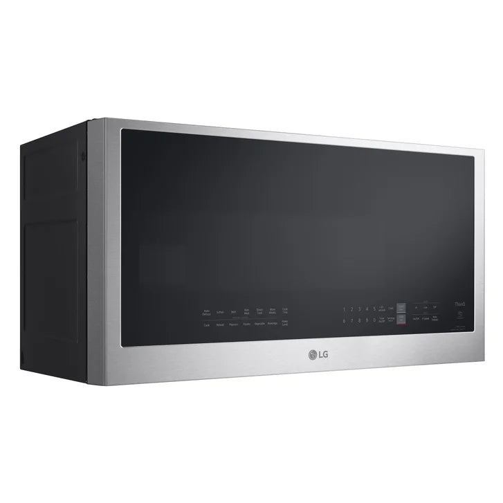 LG 2.0 cu. ft. Smudge Resistant Stainless Steel Over-the-Range Microwave with EasyClean and WideView Window