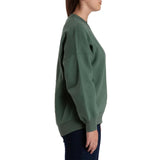 Lazypants Women's Fleece High-low Crewneck Sweatshirt