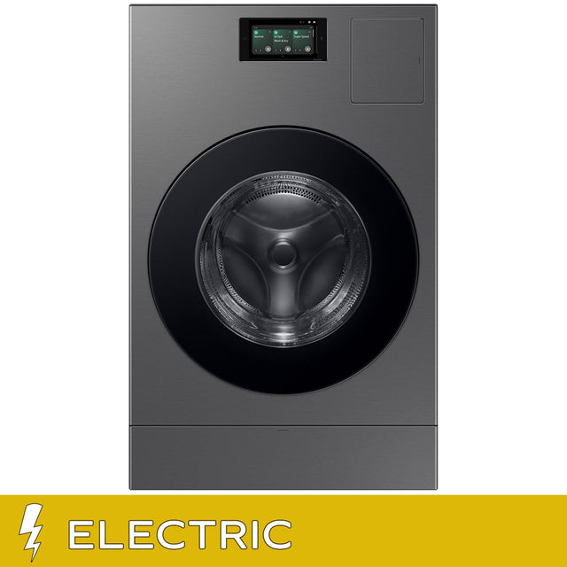 Samsung Bespoke 27 in. 6.1 cu ft. Stainless Steel All-in-one Front Load Washer and Dryer Combo D9