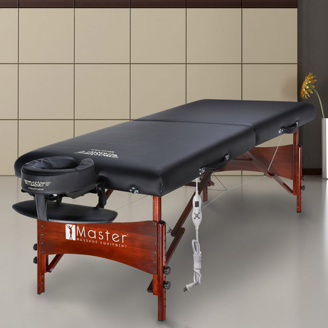 Master Roma Therma-Top 28 in. Massage Table Bundle G5