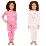 Pekkle Kids Organic Cotton 4-piece Pajama Set