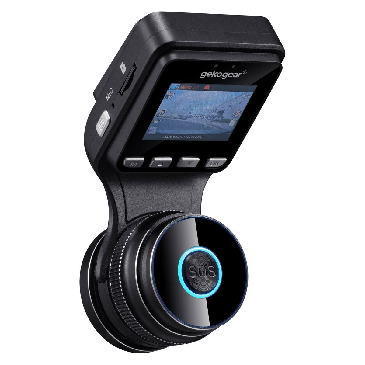 GekoGear Orbit D200 2K Dashcam
