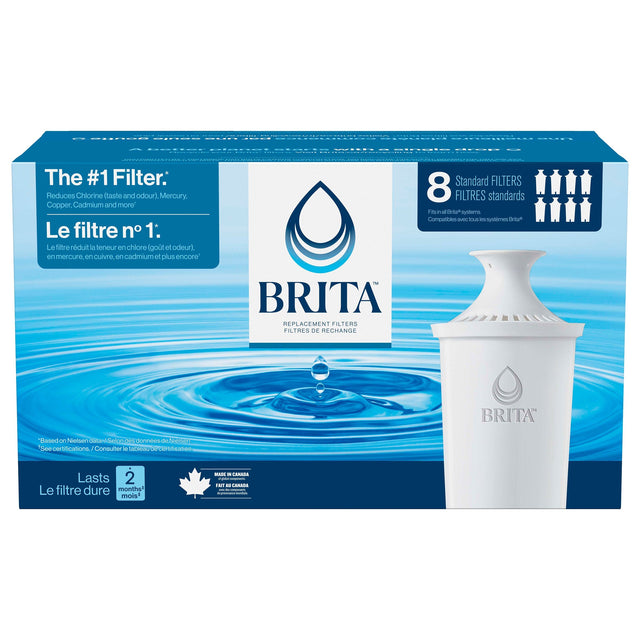 Brita Replacement Filters, 8-pack P0