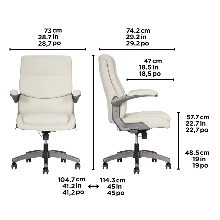 La-Z-Boy Office Manager Chair with Flip-Up Arms