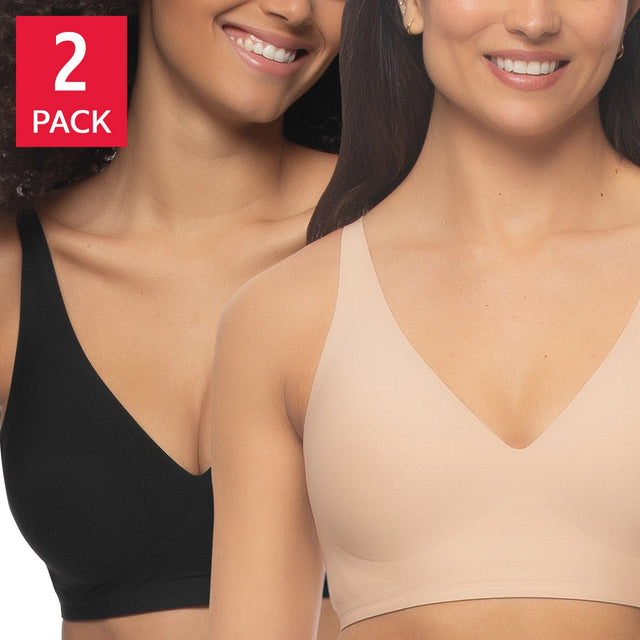 Buffalo Women's Wire-Free Bra, 2-pack Y1
