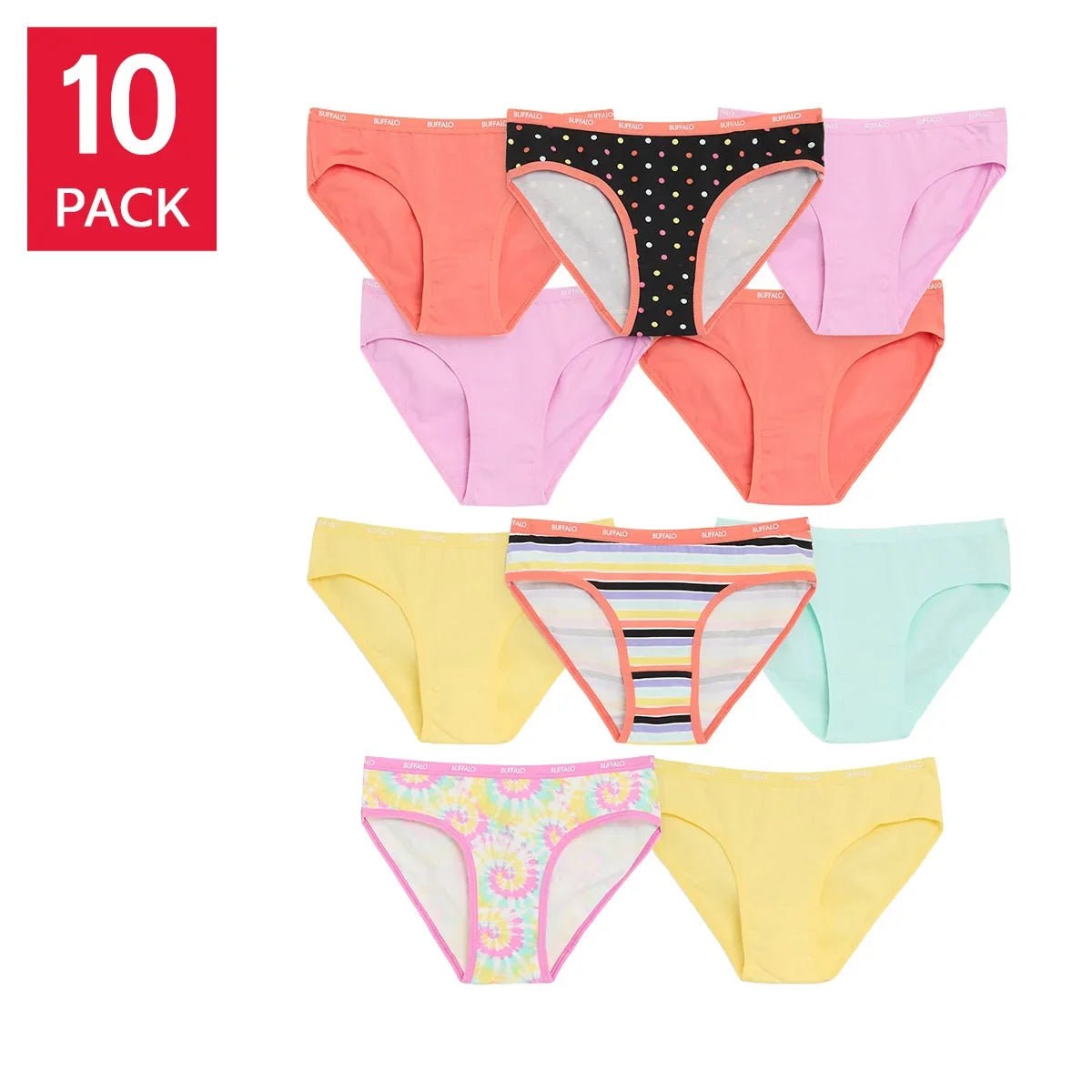 Buffalo Girls Bikini, 10-pack