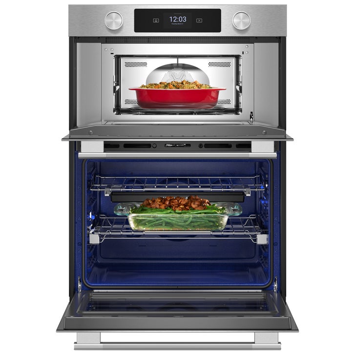 KitchenAid 30 in. Electric Microwave and 5.0 cu ft. Wall Oven with Even-Heat True Convection