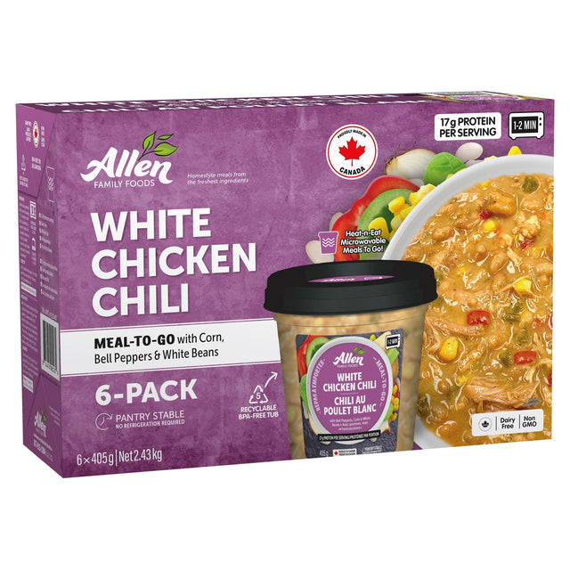 Allen Family Foods White Chicken Chili, 6 × 405 g T6