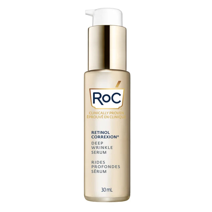 RoC Retinol Correxion Deep Wrinkle Night Cream and Serum Duo