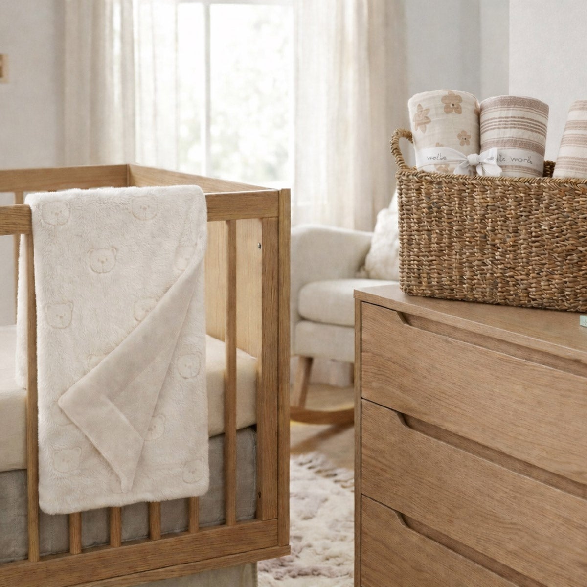 Piccolo Bambino Baby Swaddle Pack, 4-piece