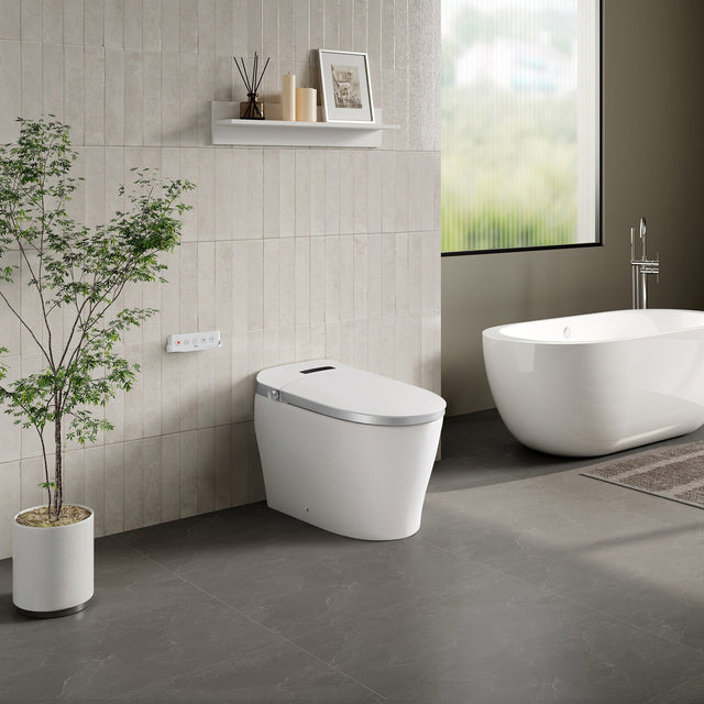 OVE Decors Monroe Smart Bidet Toilet with Built-in Tank D6
