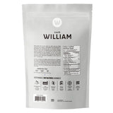Café William Naturally Decaffeinated Medium Roast Fair Trade and Organic Whole Bean Coffee, 2 x 750 g