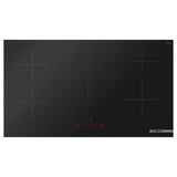 Bosch 800 Series 36 in. Black Induction 5 Element Cooktop with SpeedBoost Technology