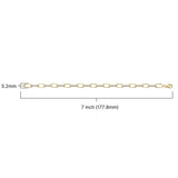 Round Brilliant Diamond Link Bracelet (0.85 ctw)