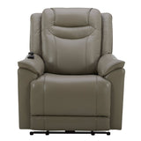 Gilman Creek Top-grain Leather Power Recliner with Power Headrest
