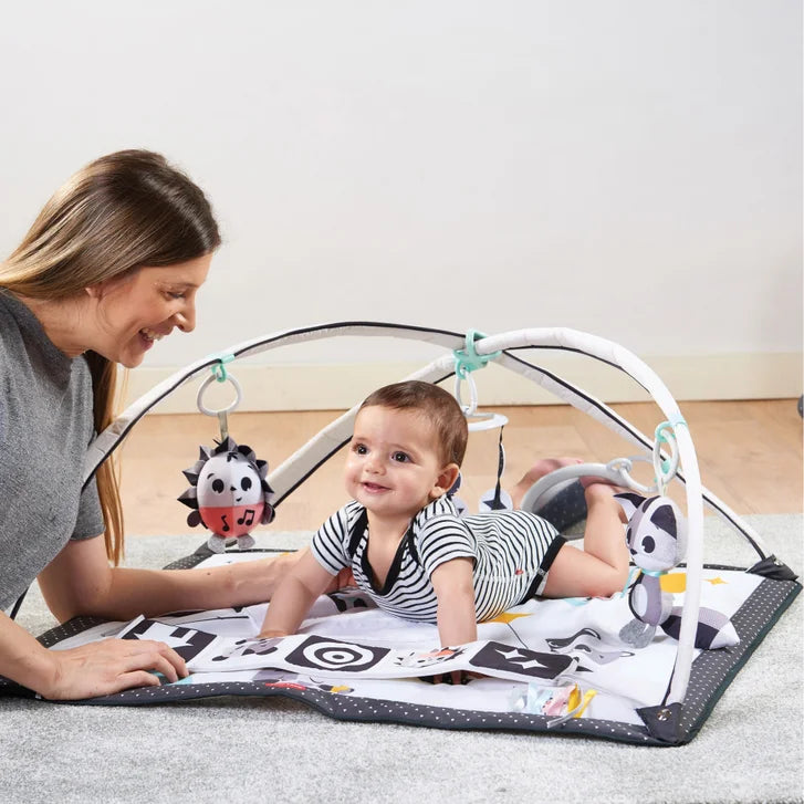 Tiny Love Magical Tales Black & White Gymini & Tummy Time Play Mat