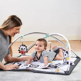 Tiny Love Magical Tales Black & White Gymini & Tummy Time Play Mat