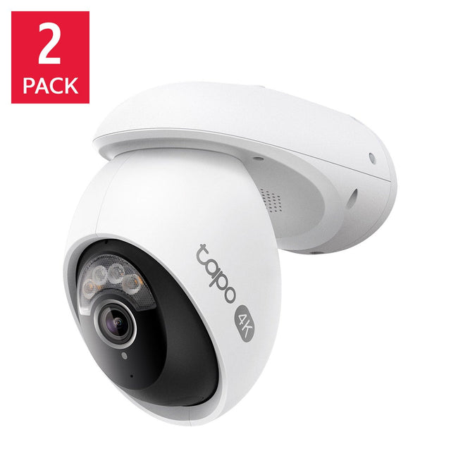 TP-Link Tapo Outdoor WiFi Surveillance Camera with Pan and Tilt, 2-pack Z6
