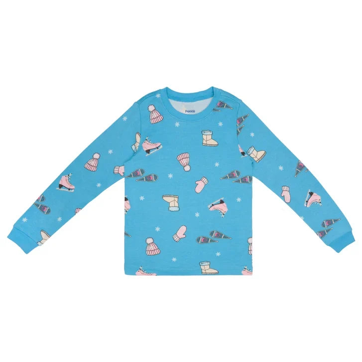 Pekkle Kids Organic Cotton 4-piece Pajama Set