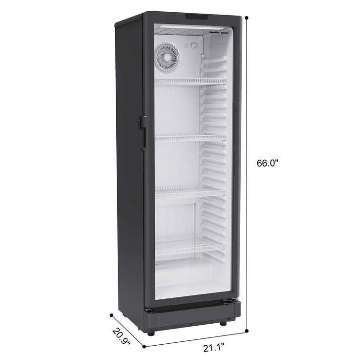 Hamilton Beach 21 in. 8.5 cu. ft. Commercial Refrigerator with Glass Door