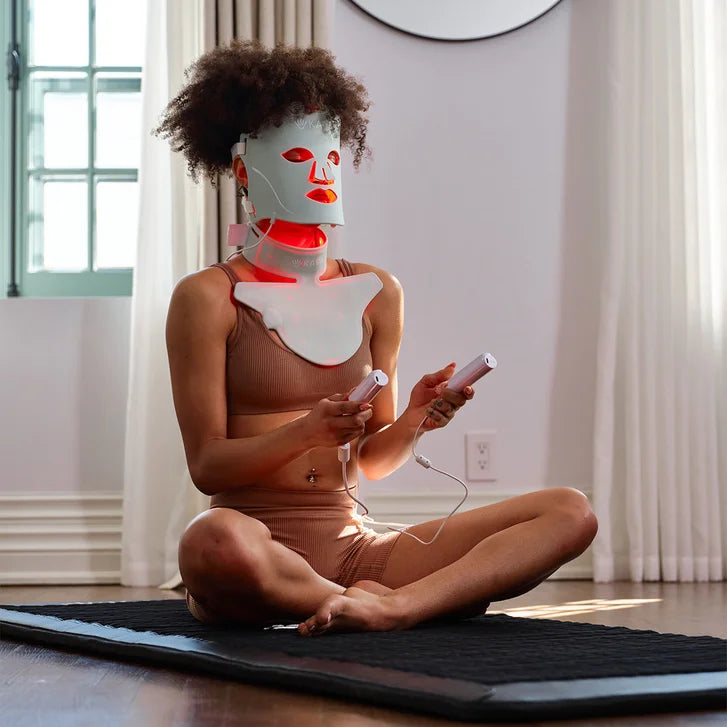 Kala Red Light Therapy Face Mask and Neck Rejuvenator Combo Set