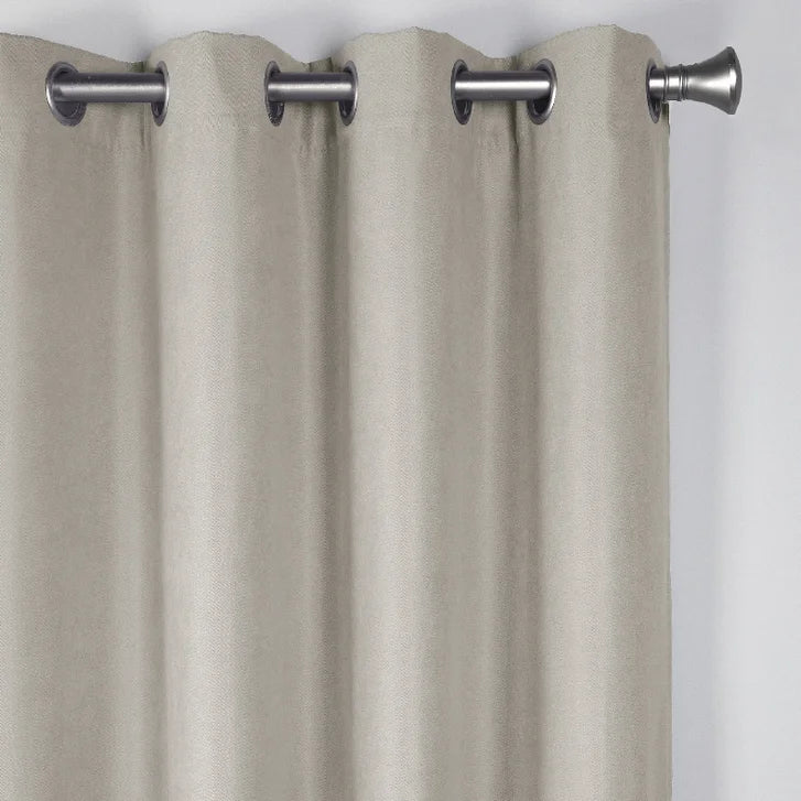 SUN+BLK Nantes Collection Blackout Curtain Panel, 2-panel