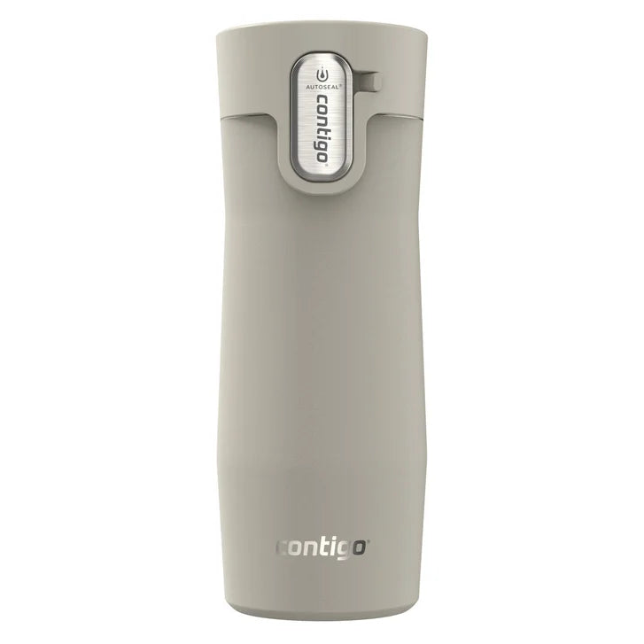 Contigo West Loop 473 mL (16 oz) Stainless Steel Travel Mug, 2-pack