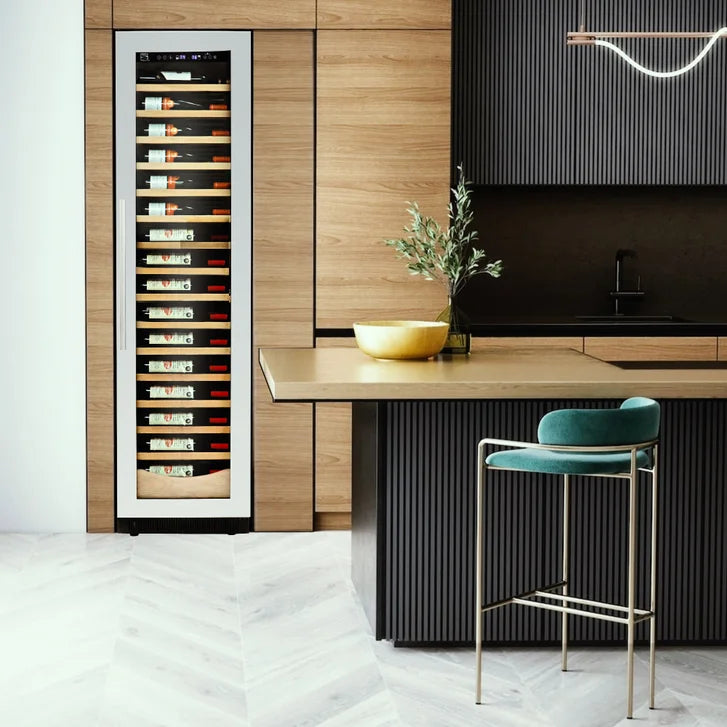 Kenmore Elite 18 in. 112 Bottle Built-In or Freestanding Single Zone Wine Cellar
