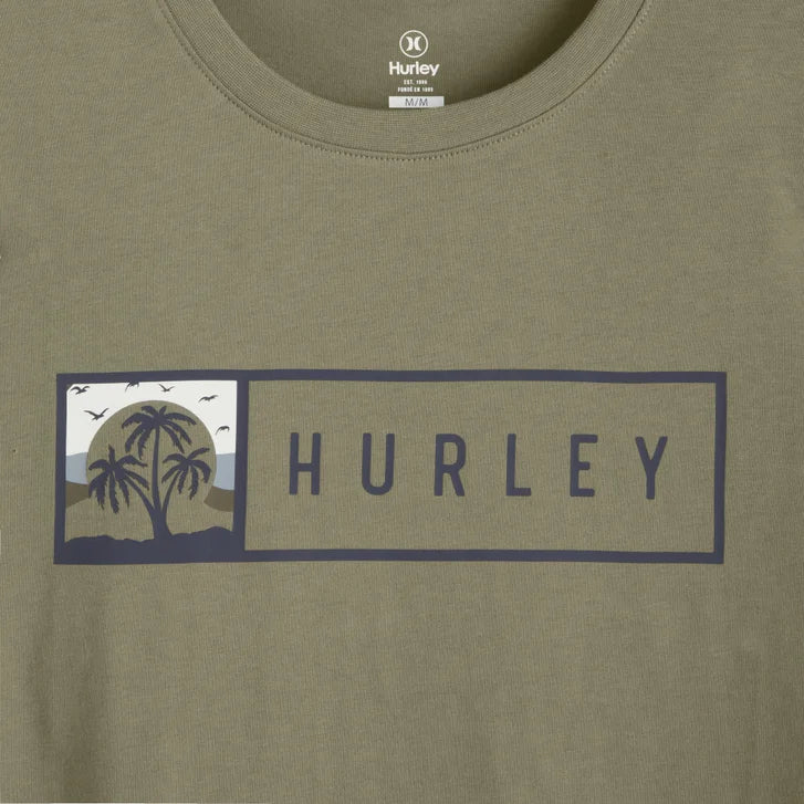 Hurley Men's Short Sleeve Graphic T-Shirt