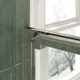 OVE Decors Dante 59 in. × 59 in. Sliding Bathtub Door