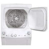 GE 24 in. White Electric 2.6 cu. ft. Washer and 4.4 cu. ft. Dryer Laundry Centre
