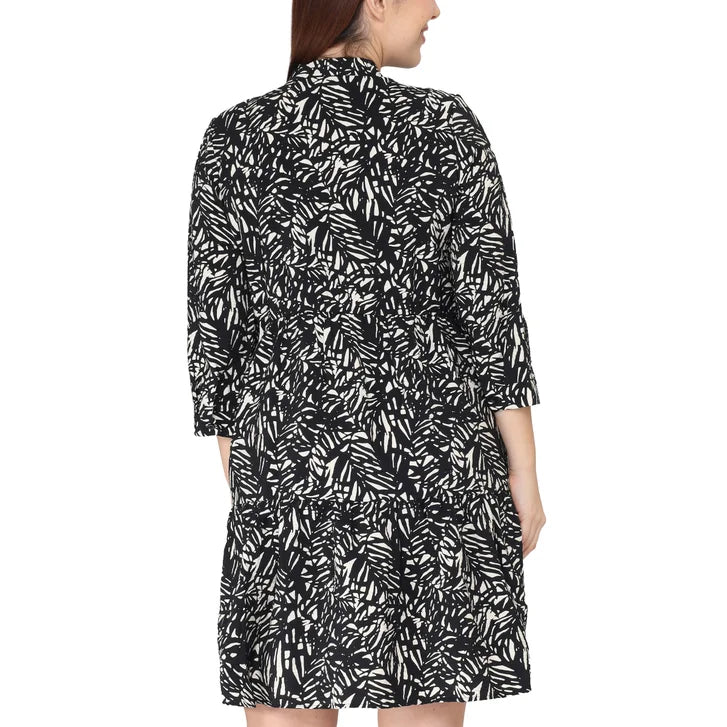 Tahari Women's Three-Quarter Sleeve Dress