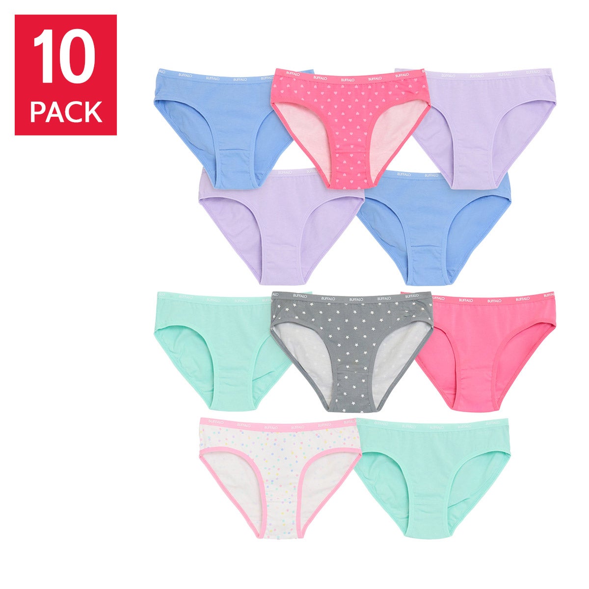 Buffalo Girls Bikini, 10-pack