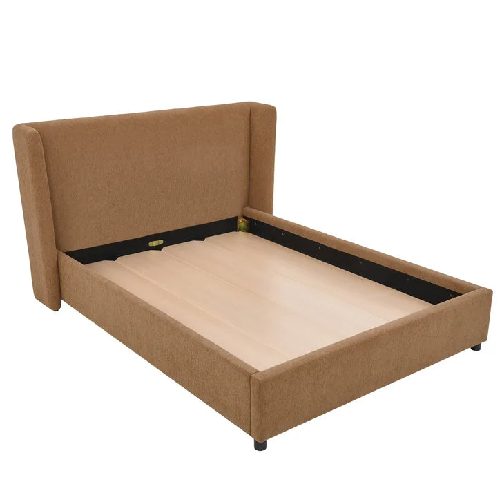 Caroline Upholstered Platform Double Bed