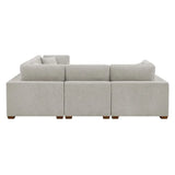 Thomasville Lowell 6-piece Fabric Modular Sectional