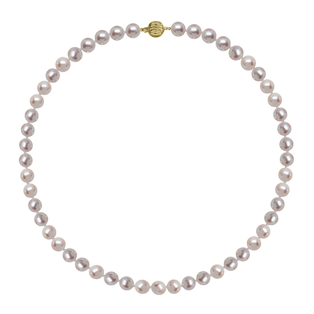 8.5 – 9 mm Cultured Akoya Pearl Necklace U3