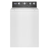 Maytag 4.0 cu ft White Top Load Commercial-Grade Washer with Dual-Action Agitator