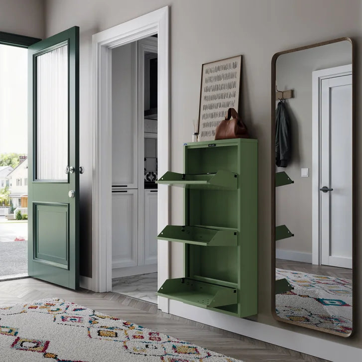CEHA AYK 3-Door Metal Shoe Cabinet with Front Ventilation