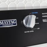 Maytag 4.0 cu ft White Top Load Commercial-Grade Washer with Dual-Action Agitator