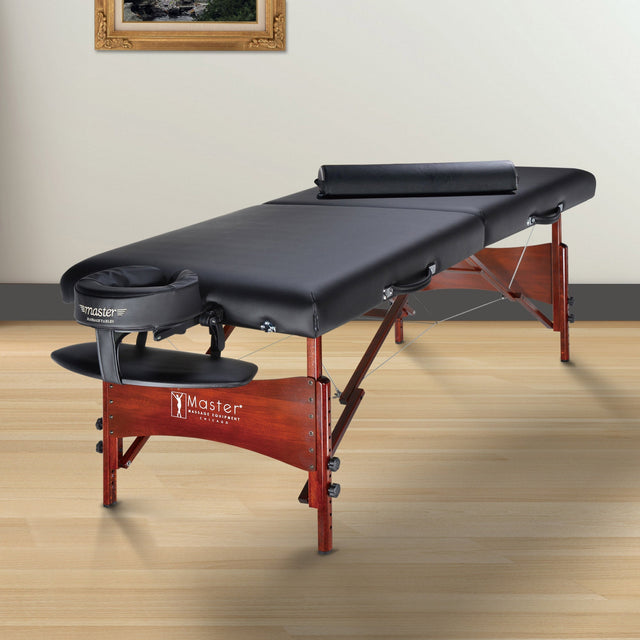 Master Roma II 30-in. Portable Massage Table Bundle D1