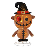 Halloween Friends 4-piece Illuminated Pop-up Characters