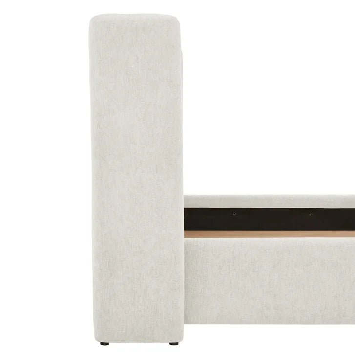 Caroline Upholstered Platform Double Bed