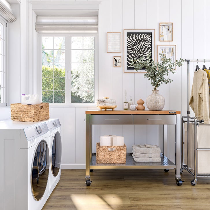 Seville Classics Kitchen Cart