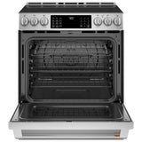 Café 30 in. 5.7 cu. ft. Stainless-steel Slide-In Induction Range with Wi-Fi