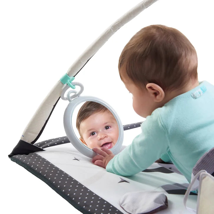 Tiny Love Magical Tales Black & White Gymini & Tummy Time Play Mat