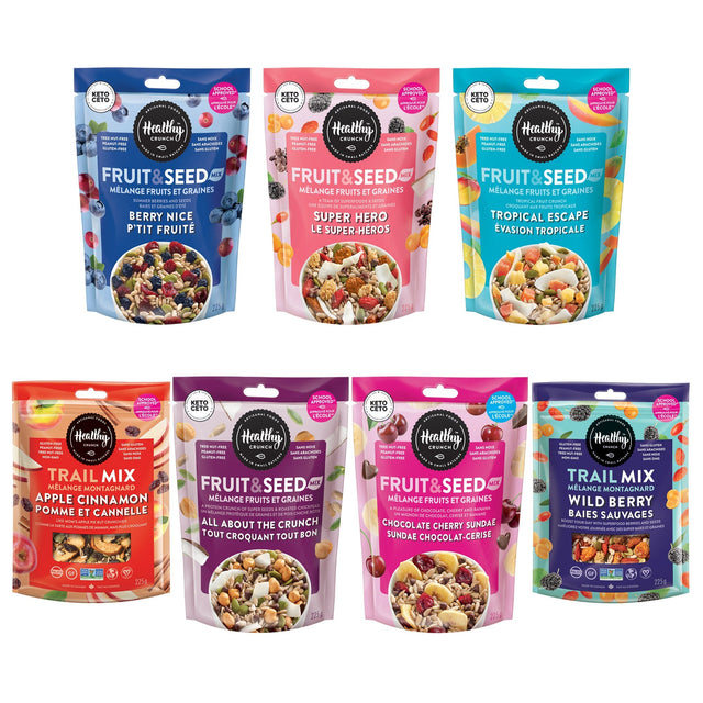 Healthy Crunch Fruit & Seed Mix, 7 × 225 g O7
