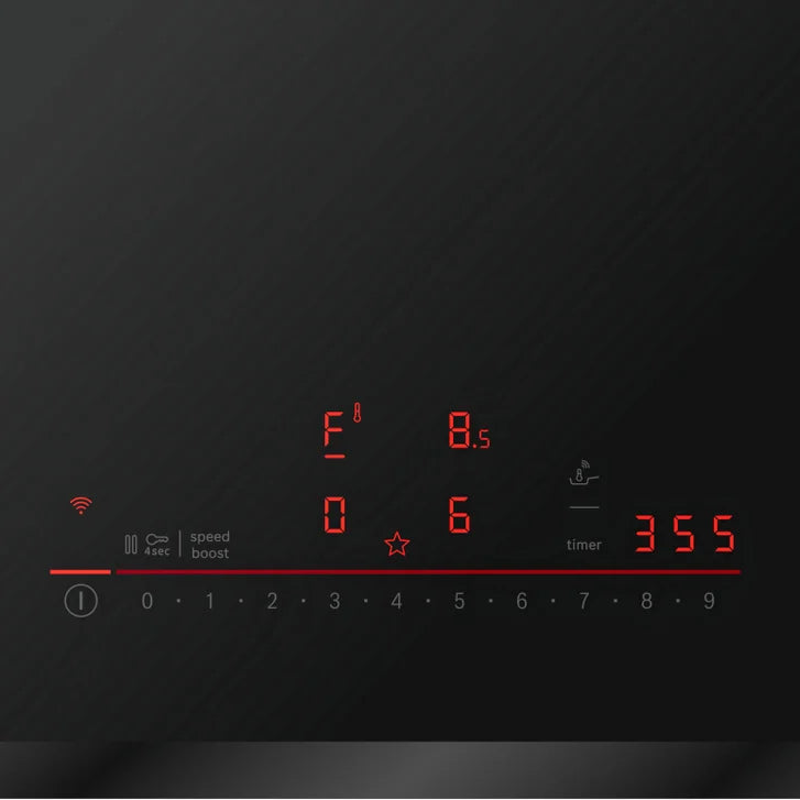Bosch 800 Series 30 in. Black Induction 4 Burner Cooktop