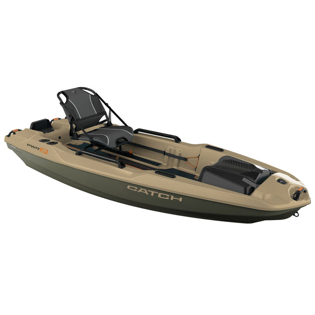 Pelican - Catch PWR 100, Fishing Kayak, with Emergency Paddle V9